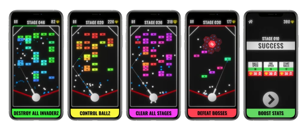 Ballz Invaderz screenshot