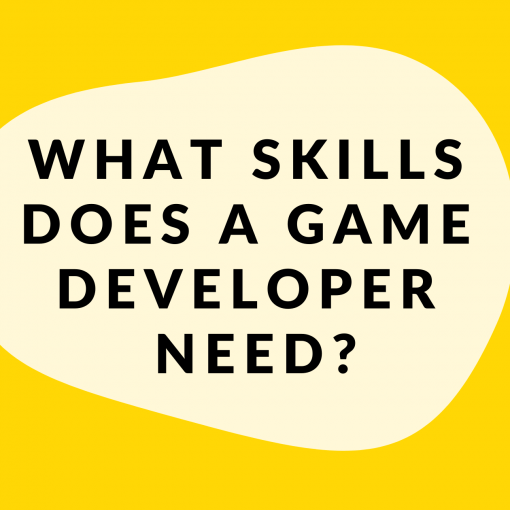 What skills does a game developer need?
