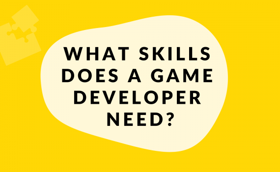 What skills does a game developer need?